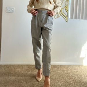 Plaid Trousers